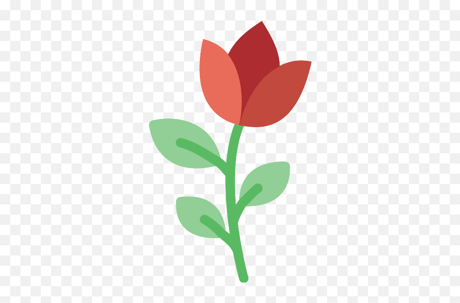 Rose Flower Png Icon - Clip Art,Flower Stem Png