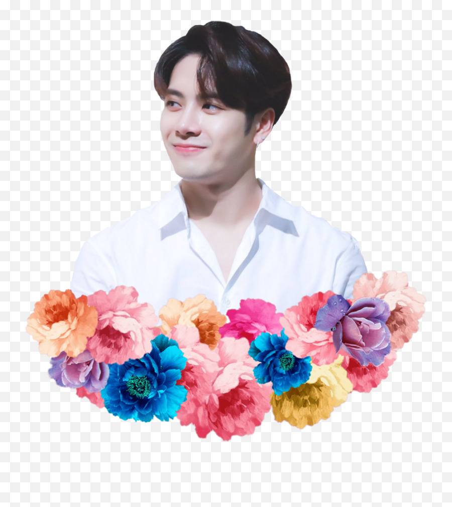 Beach Towel Transparent Png Image - Jackson Wang Png,Flower Bunch Png