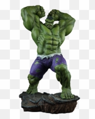 Hulk Statue - Hulk Avengers Assemble Statue Png,Hulk Smash Png