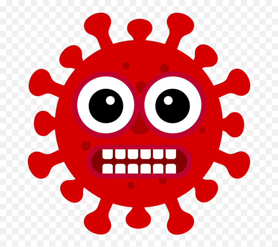 Corona Shock Red - Free Vector Graphic On Pixabay Covid Effect On Minorities Png,Angry Face Icon