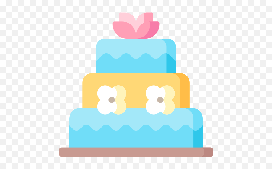 Wedding Cake - Free Valentines Day Icons Cake Decorating Supply Png,Yellow Cake Icon
