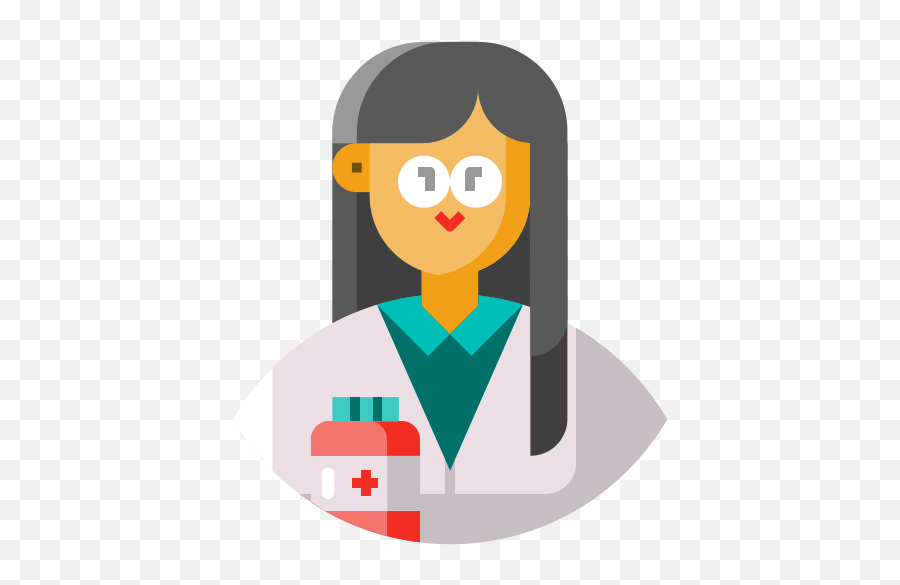 Pharmacist Avatar People Free Icon - Iconiconscom For Women Png,Researcher Icon