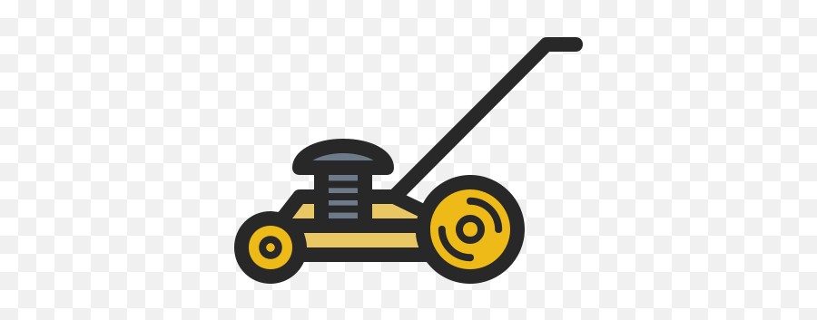 Free Icon Of Gardening Tools Colored Icons - Lawn Mower Black And White Clipart Png,Mower Png