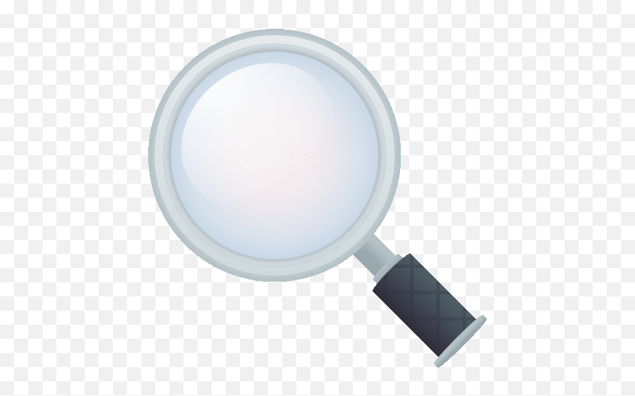 Magnifying Glass Tilted Left Objects Sticker - Magnifying Magnifier Png,Search Glass Icon