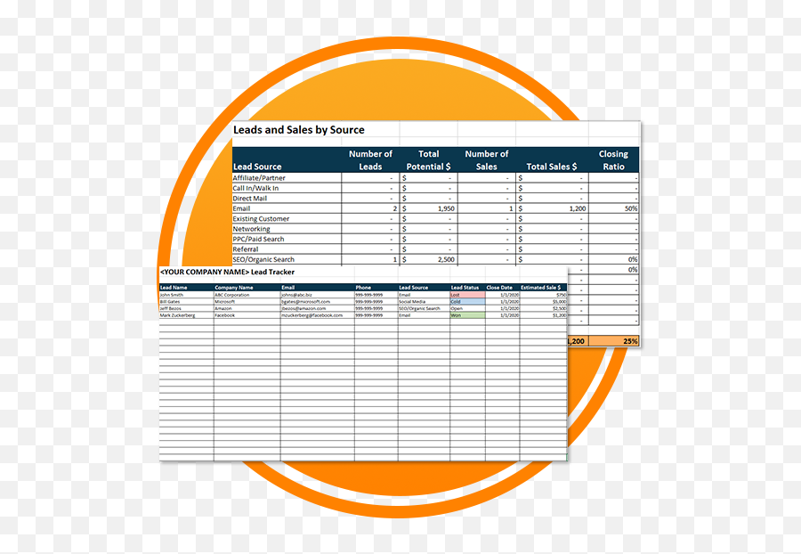 Lead Tracking Template Lancaster Pa Ezmarketing - Document Png,Direct Sales Icon