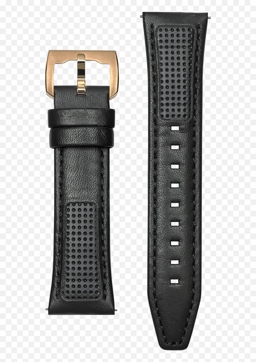 The Black Texture Leather 24mm - Lacoste Watch 3510g Spare Belt Png,Black Texture Png