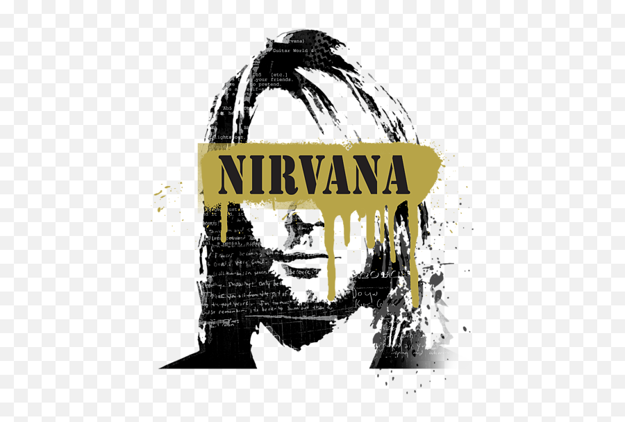 Nirvana Art Galaxy S8 Case - Kurt Cobain Nirvana Logo Png,Nirvana Png