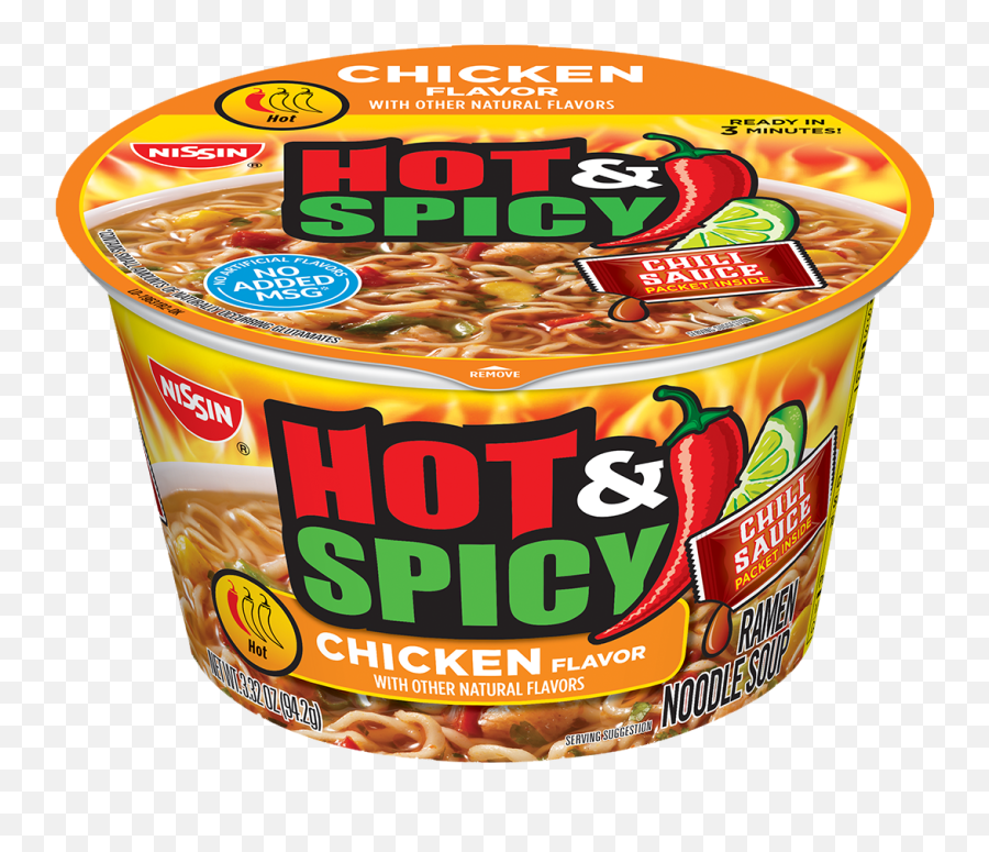 Hot And Spicy Chicken - Hot And Spicy Shrimp Noodles Full Convenience Food Png,Shrimp Png