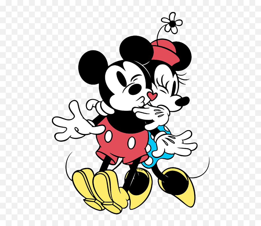 Classic Mickey Mouse And Friends Clip - Mickey Y Minnie Vintage Png,Mickey And Minnie Png