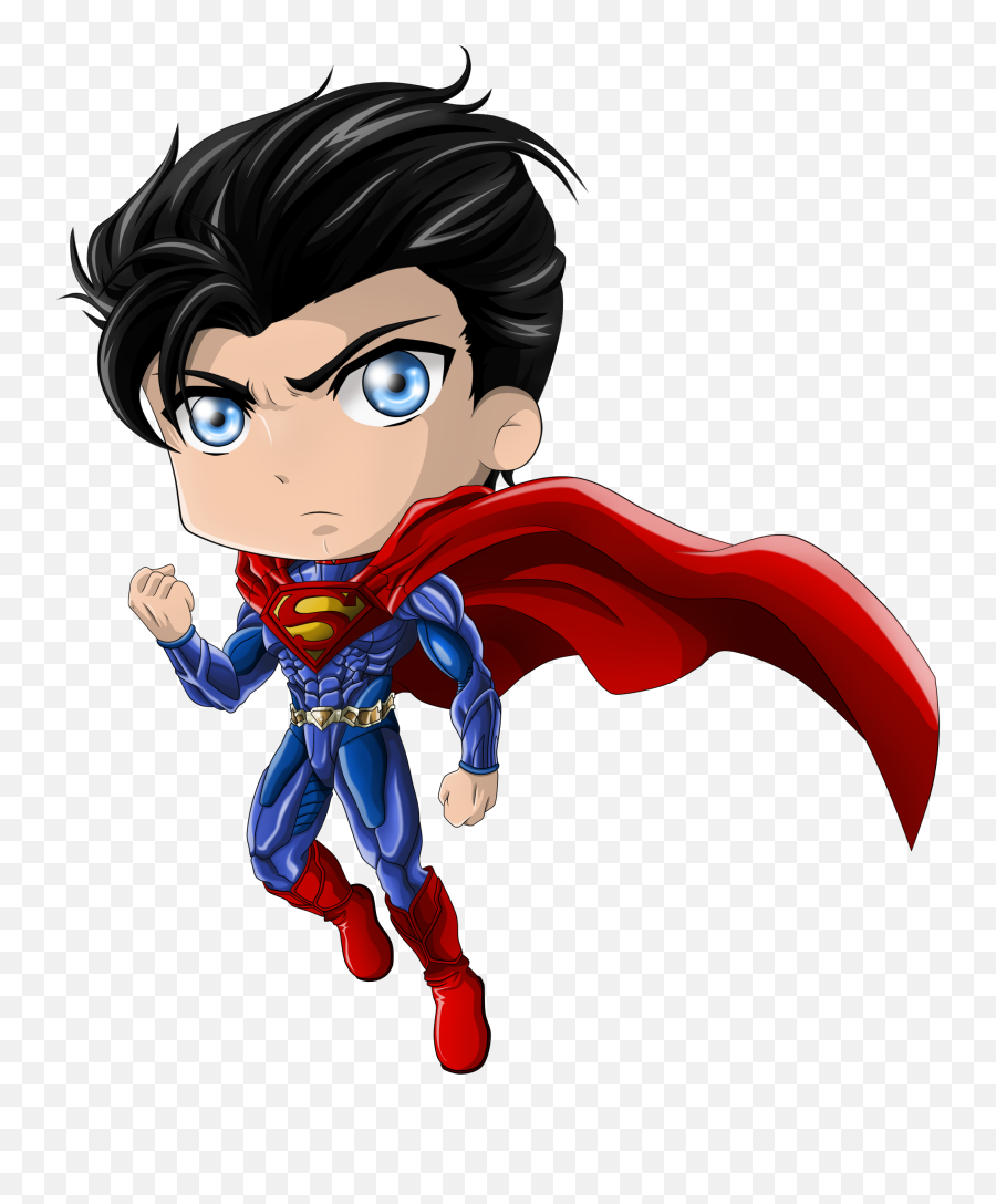 Download Hd Latest Images - Superman Chibi Png Transparent Transparent Superman Chibi Png,Chibi Png