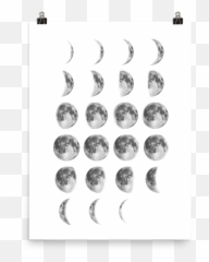 Download Mystical Moon Phases - Moon Png Image With No Moon,Moon Phases Png