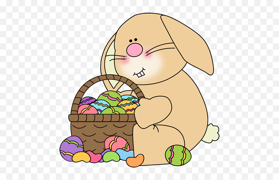 52 Easter Bunny Clipa Clip Art Clipartlook Transparent Background