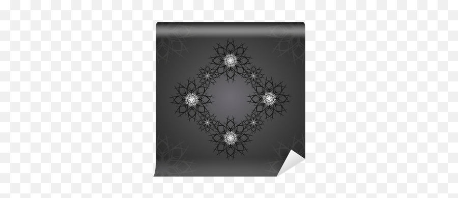 Gothic Floral Frame Wall Mural U2022 Pixers - We Live To Change Rubber Behang Png,Gothic Frame Png