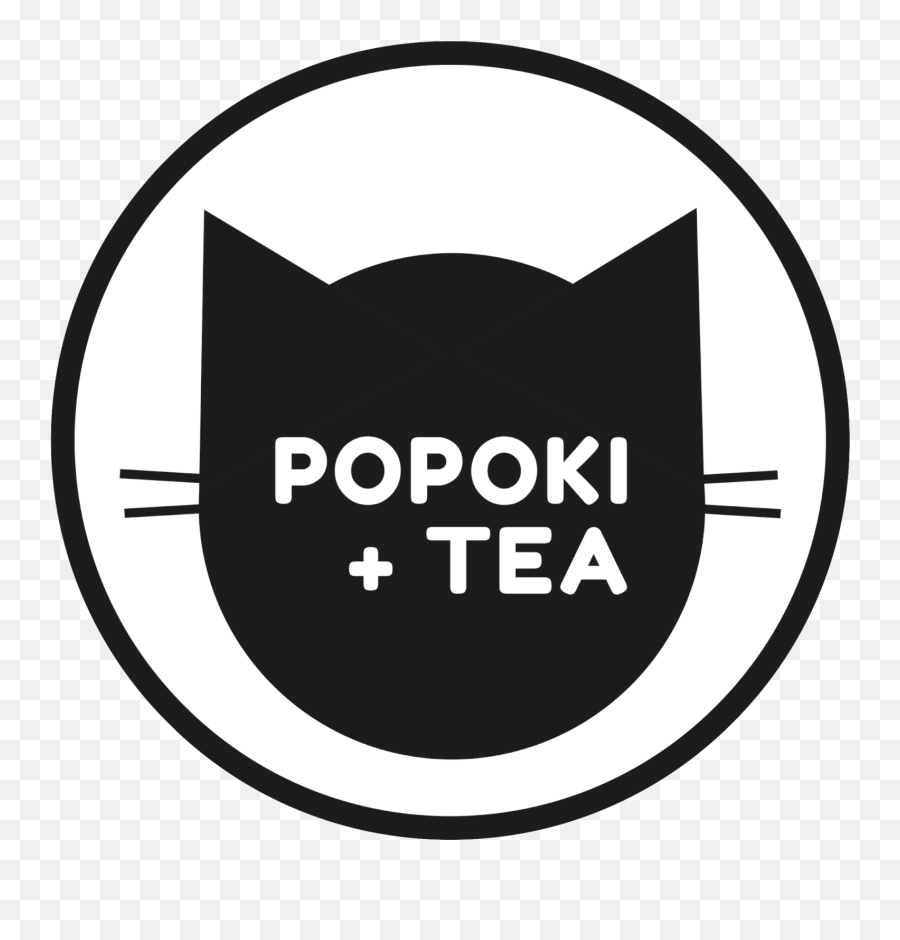Popoki And Tea Logo U2013 - Circle Png,Tea Logo