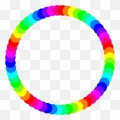 Rainbow Circle Clipart - Rainbow Circle Clipart Png,Rainbow Circle Png