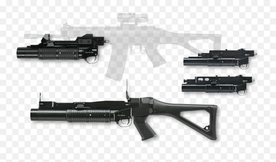 Sig Grenade Launcher - Sig 550 Grenade Launcher Png,Rocket Launcher Png