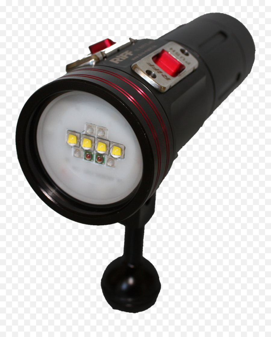 Riff 2600 Lumens High Power Multi Led Dive Video Lights - Light Png,Light Flash Png