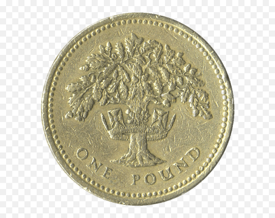 One Pound Coin Transparent Png - 1000 Lira,Coin Transparent