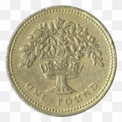 One Pound Coin Transparent Png - 1000 Lira,Coin Transparent