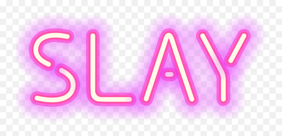 Slay Quotes Sayings Words Stickers Glowing Pinkfreetoed - Pink Quotes Transparent Background Png,Quotes Transparent Background