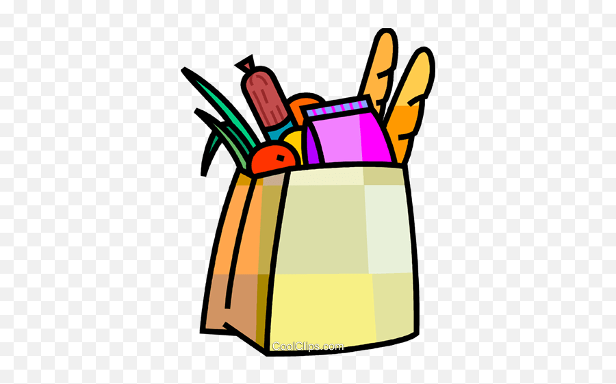 grocery bag clip art png