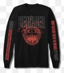 Du0026d Beholder Redux Ls T - Shirt Black Png,Beholder Png