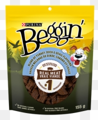 Begginu0027 Blend Of Turkey Duck U0026 Quail Flavours Dog Snacks - Chocolate Png,Quail Png