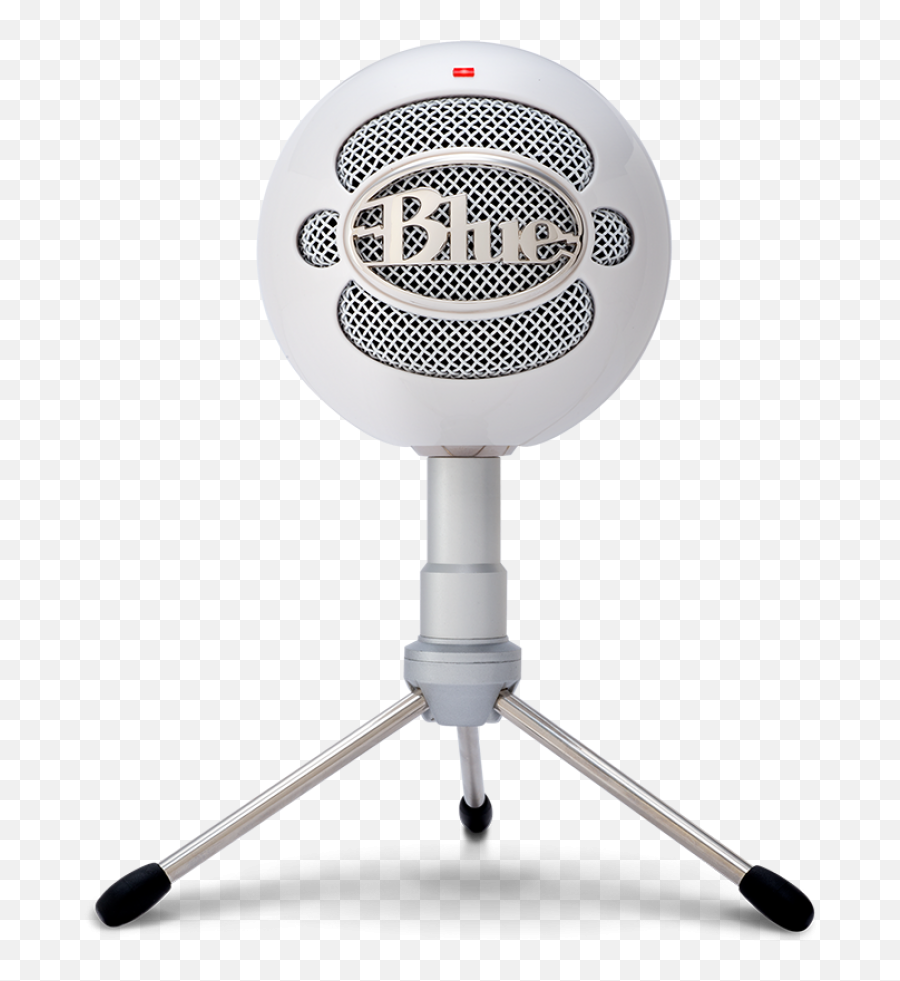 Blue Microphones Snowball Ice Condenser Usb Microphone - White Blue Snowball Ice Mic Png,Mic Transparent