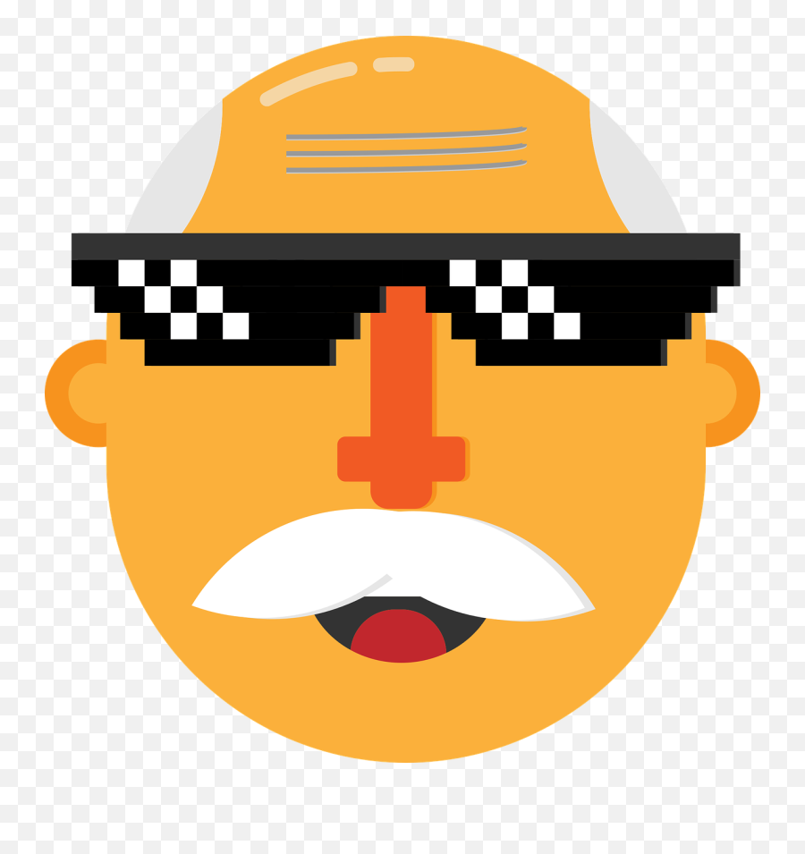 Meme Sunglasses Png - Thug Life Grandpa Images Thug Life Animados Dibujos De Abuelos,Thug Glasses Png
