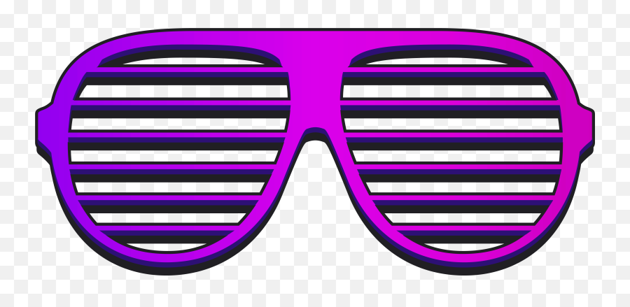 Cool Glasses Transparent Png Clipart - Shutter Shades Png,Cool Glasses Png