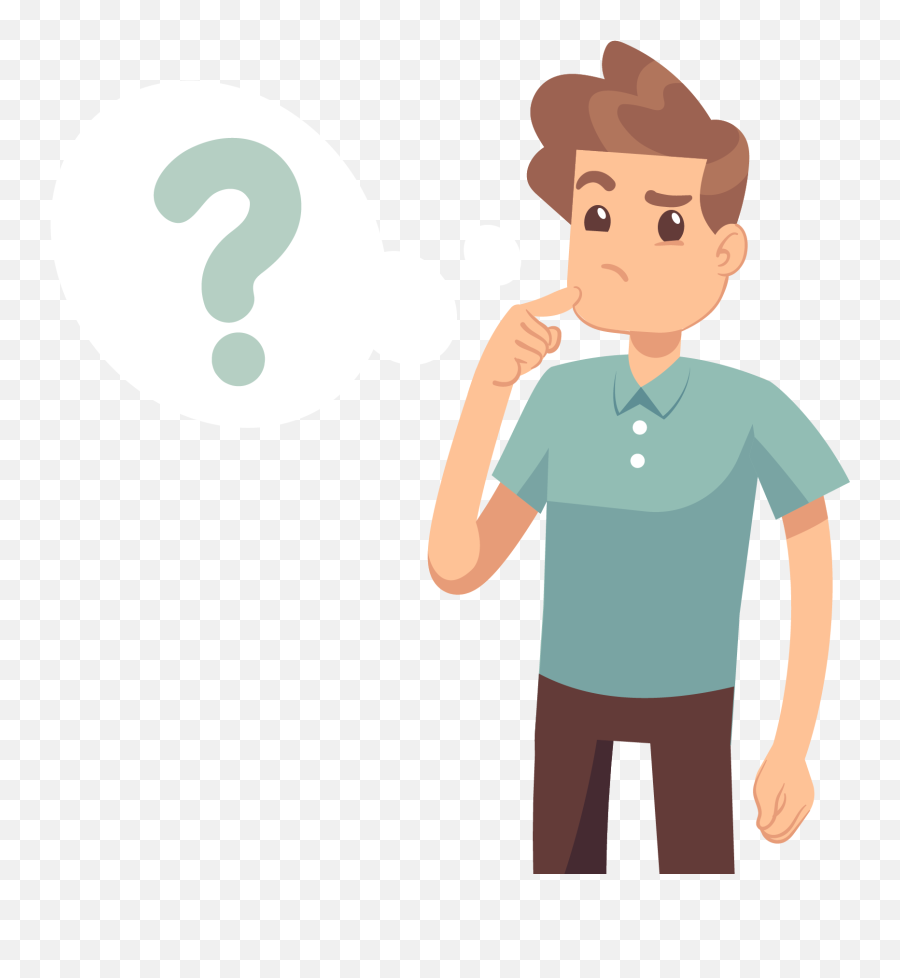 Hd Png Download - Transparent Thinking Vector Png,Confused Person Png