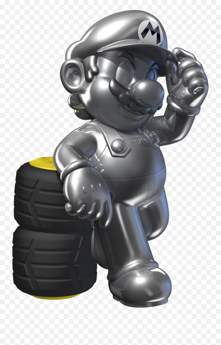 Metal Mario - Mario Kart Metal Mario Png,Mario Kart Png