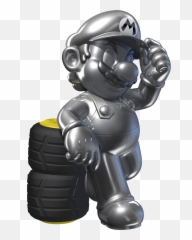 Metal Mario - Kart png