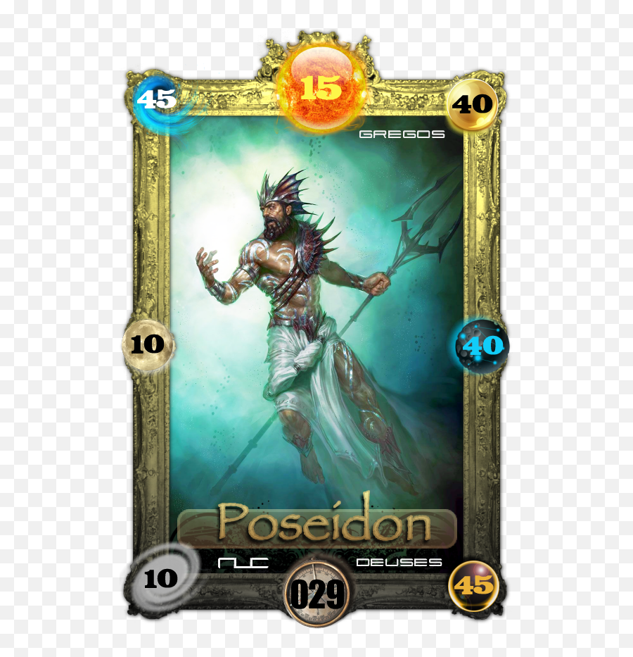 Download Poseidon Trident Png Transparent - Uokplrs Lord Poseidon God Of War,Poseidon Png