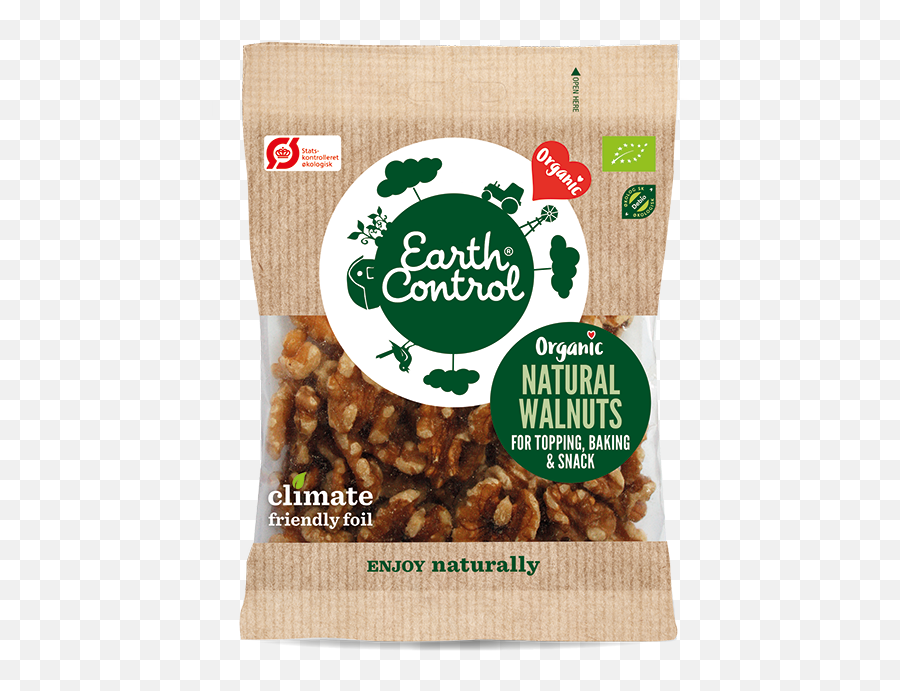 Organic Walnuts Earth Control - Earth Control Png,Walnuts Png