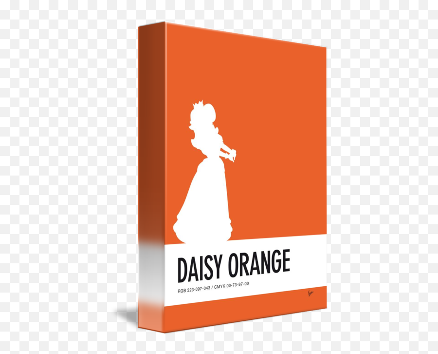 No My Minimal Color Code Poster Princess Daisy By Chungkong Art - Illustration Png,Princess Daisy Png