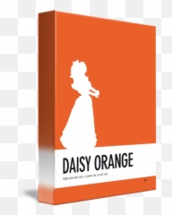No My Minimal Color Code Poster Princess Daisy By Chungkong Art - Illustration Png,Princess Daisy Png