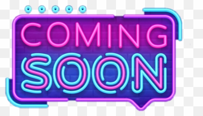 Neon Sign Streetsign Sticker By U2022amyu2022 - Coming Soon Neon Transparent png
