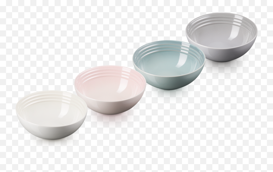 Stoneware Set Of 4 Cereal Bowls - Le Creuset Cereal Bowl 16cm Png,Bowl Of Cereal Png