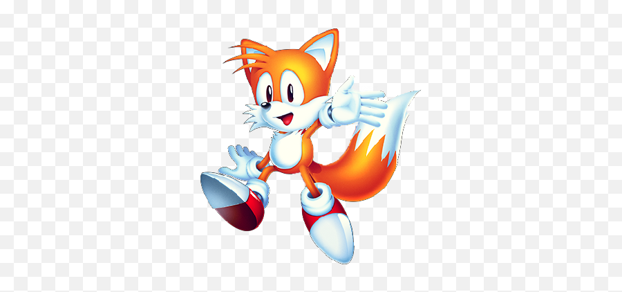 This Is Tails With Only One Tail So He Just Called - Tails Sonic Mania Png,Sonic And Tails Logo