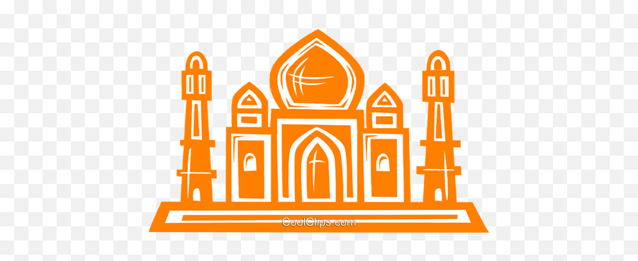 Taj Mahal Royalty Free Vector Clip Art - Religion Png,Taj Mahal Png