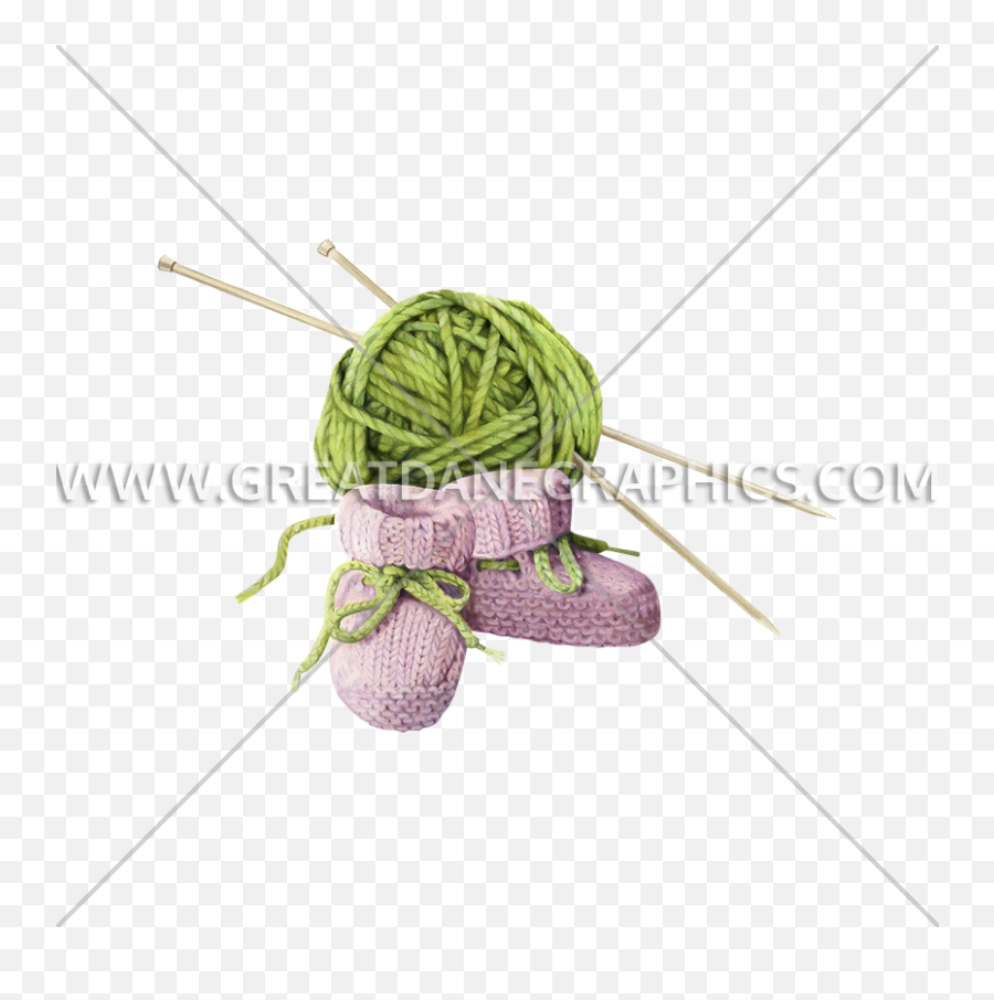 Booties And Yarn Production Ready Artwork For T - Shirt Printing Soft Png,Yarn Png