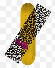 Holiday Cheetah Clear Griptape - Horizontal Png,Cheetah Transparent
