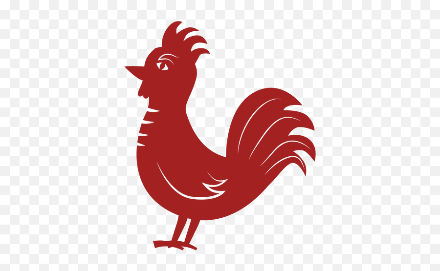 Cock Rooster Chinese Astrology - Galo Vermelho Desenho Png,Rooster Png