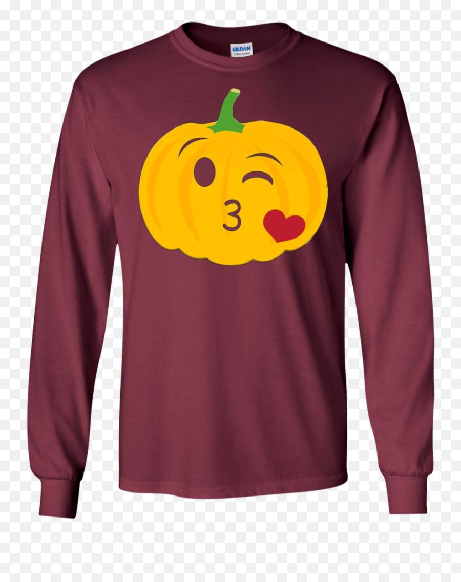 Download Hd Load Image Into Gallery Viewer Pumpkin Emoji - Long Sleeve Png,Pumpkin Emoji Png