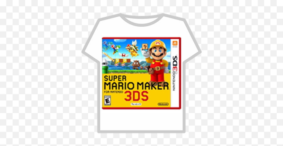Super Mario Maker - Roblox Super Mario Maker 3ds Png,Mario Maker Png