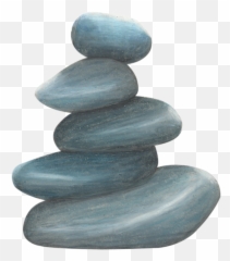 Download Pierre Zen Png - Pebble Png Image With No Pebbled,Pebble Png