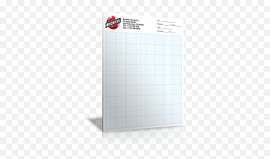 85u201d X 11u201d Non - Repro Blue Custom Graph Paper Pads Graph Paper Pads X11 Png,Grid Paper Png