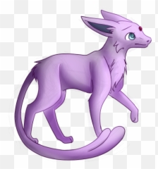 Adalia The Adopted Espeon Ilex Team Johto - Animal Figure png