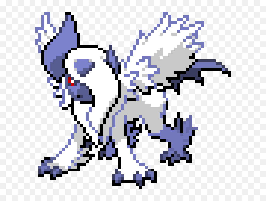 Absol Pixel Art Maker - Pokemon Game With Mega Evolution Gba Png,Absol Png